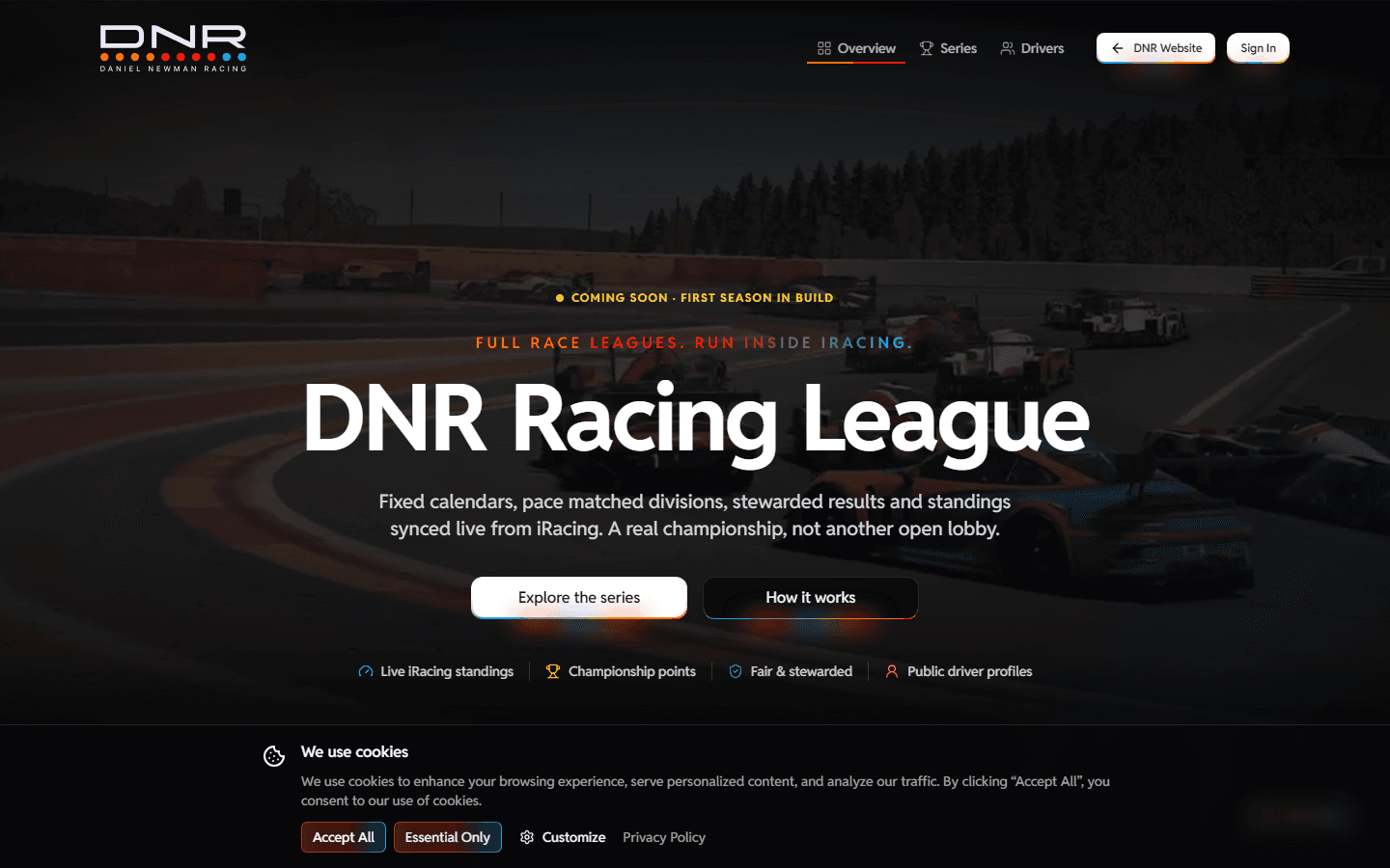 Daniel Newman Racing screenshot