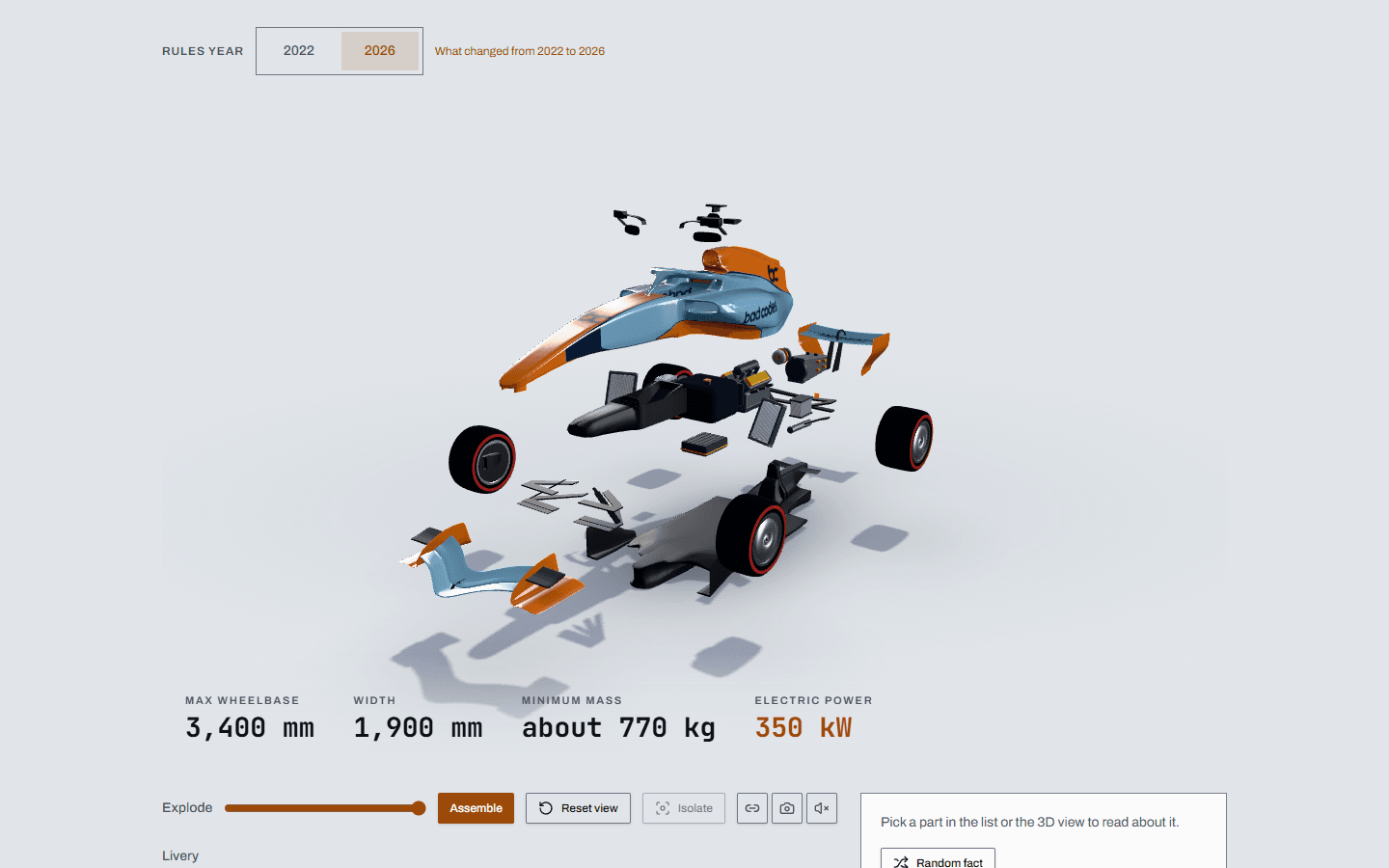 2026 F1 in 3D screenshot
